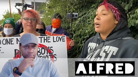 Lady & Her Kids Gets Attacked At A Prayer Event by ANTIFA/ BLM : Alfred News Network
