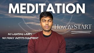 What is MEDITAITON & HOW TO START (A Beginner's Guide to Finding Inner Peace)