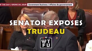 A Canadian Senator just delivered a WILD speech exposing Trudeau and his MPs