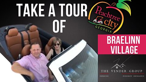 Driving Tour of Braelinn Village in Peachtree City Georgia