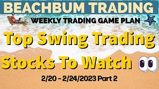Top Swing Trading Stocks to Watch 👀 for 2/20 – 2/24/23 | KOLD BDRY FAZ OPP PALL SOXS SPWR & More