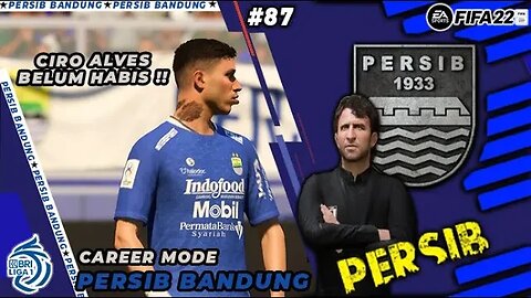 FIFA 22 CAREER MODE PERSIB | LAGA PEMBUKA BRI LIGA 1 HADAPI MADURA UNITED #87