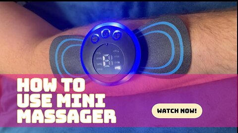 Mini massager stick live demo 😀😀 Your Way to Relaxation