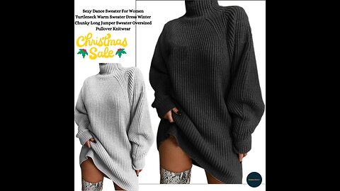 Sexy Dance Sweater For Women Turtleneck Warm Sweater