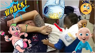 Kato Kid Dirty Diaper Prank on Dad