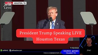 President Trump Speaking LIVE in Houston Texas
