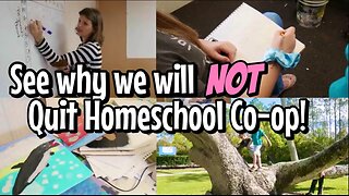 Day In The Life of A Homeschool Mom at A Homeschool Co-op