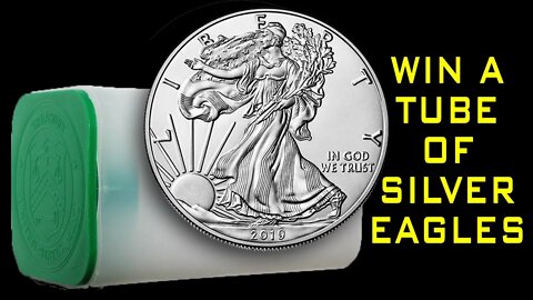 Win A Tube Of Silver Eagles!