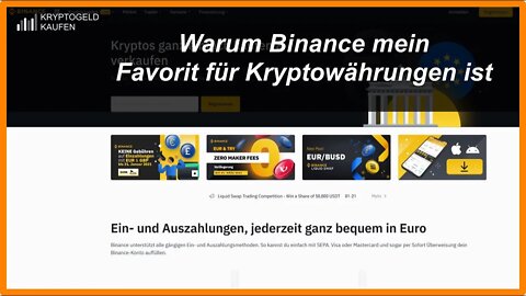 Warum Kryptobörse Binance mein Favorit ist