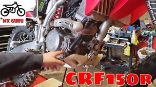 Tearing down the clutch side ! | Honda CRF150r 2007