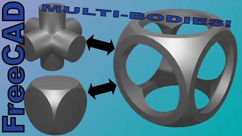 FreeCAD CSG Multi-Body Modeling Method |JOKO ENGINEERING|