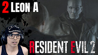 2) Resident Evil 2 Remake - Leon A Playthrough Gameplay