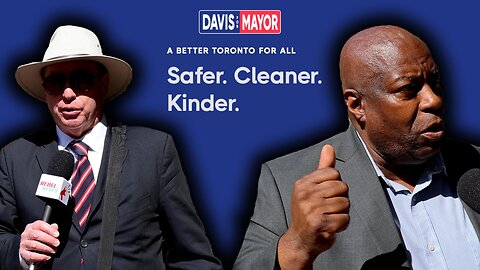 Toronto mayoral candidate Rob Davis: 'If you own a car or own a house, Olivia Chow is your enemy'