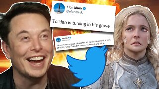 Elon Musk DESTROYS Rings of Power with Savage RANT!