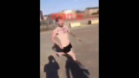 Funny video must watch dead with laugh man run and jump look what happens