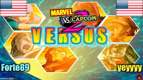 Marvel Vs. Capcom 2 New Age of Heroes (Forte89 Vs. yeyyyy) [U.S.A. Vs. U.S.A.]