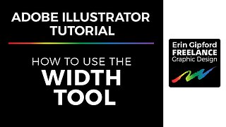 Adobe Illustrator Tutorial | Width Tool