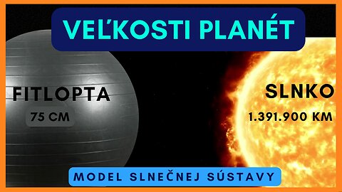 VEĽKOSTI PLANÉT - zmenšený model slnečnej sústavy| urob si sám | náučné video pre deti | SafireDrea