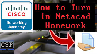 How to Turn in Homework in Cisco Networking Academy