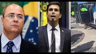 PM do Governador Wilson Wtzel prende Mulher e filha de Deputado ex-nadador da Seleção brasileira