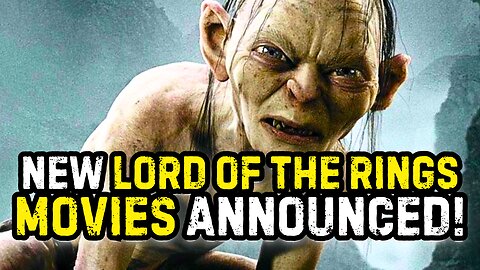'The Hunt for Gollum' | New 'Lord of the Rings' Movies Announced!