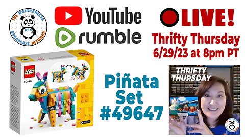 Thrifty Thursday - Piñata Set #40644
