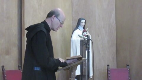Fr Augustine leads the Retreat in Daily Prayers at the WQPH 1 day retreat 7-9-22