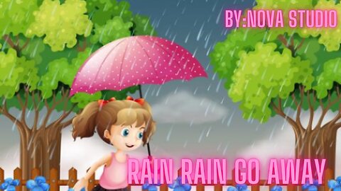 Rain, Rain, Go Away Nursery Rhyme With Lyrics - Cartoon Animation Rhymes & Songs for Children