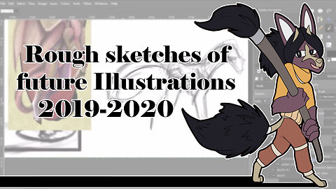 Rough sketches of future Illustrations 2019-2020