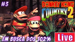 [🔴Live]Donkey Kong 2 em busca dos 102% #3
