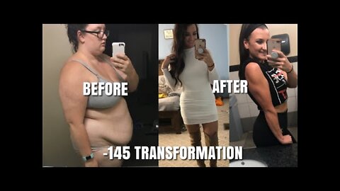 -145 Pound Weight Loss Transformation. Before and After Photos_Videos
