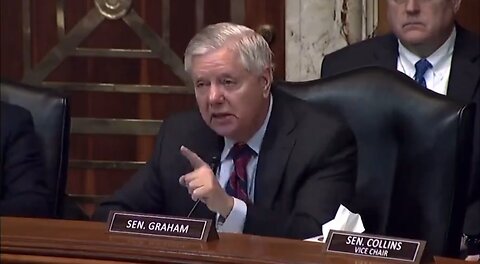 Sen Lindsey Graham & Other Senators Panic Over ICC, Fearing That They Are Next To Be Arrested