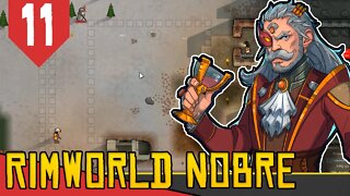 Resistindo Invasões ARMADAS - Rimworld Royalty Base Aberta #11 [Gameplay Português PT-BR]