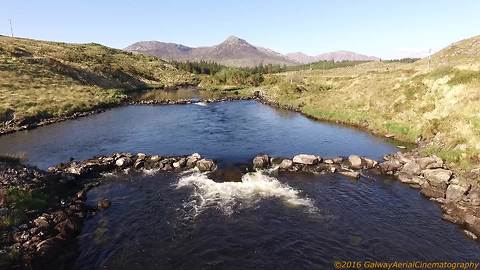 Aerial footage reveals hidden beauty of Irish countryside