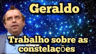 Escolinha do Professor Raimundo; Geraldo, trabalho sobre as constelações