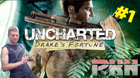 Live Uncharted Drake's Fortune Part 1 The Start Of An Adventure - Peti Kish Hun Plays