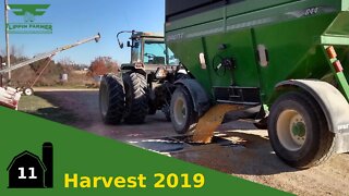 Wagon Stuck in the Mud - Corn Harvest 2019