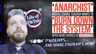 ‘Anarchist’ Teacher Wants to ‘Burn Down the System’ After Being Exposed for ‘Woke’ Indoctrination