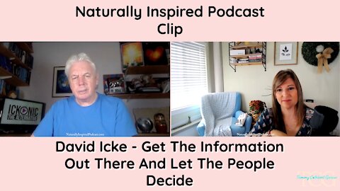 David Icke - Get The Information Out There And Let The People Decide