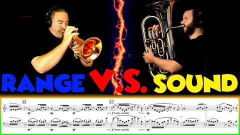 Euphonium VS Flugelhorn!!! Can Euphonium keep up in RANGE??? Can Flugelhorn match the SOUND???