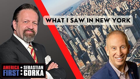 What I saw in New York. Mike Gallagher with Sebastian Gorka on AMERICA First