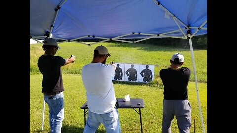 Best distance to practice pistol shooting