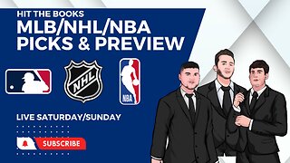MLB/NHL/NBA Weekly Recap + Picks & Preview - LIVE