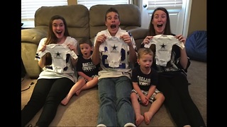 Exciting triplet gender reveal for family of 7!