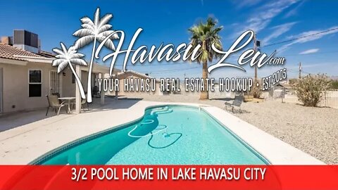 Lake Havasu Pool Home 3389 Sheik Dr MLS 1022748