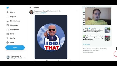 President Biden on TWITTER REACTION