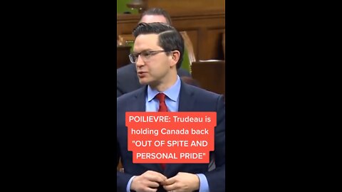 Pierre Poilievre calls out Justin Trudeau for putting himself before his country