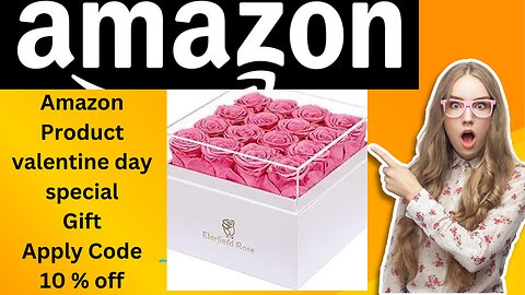 Eterfield Forever Flowers Preserved Flowers 16-Piece Pink Roses Her Valentines Day Square White Box Description link
