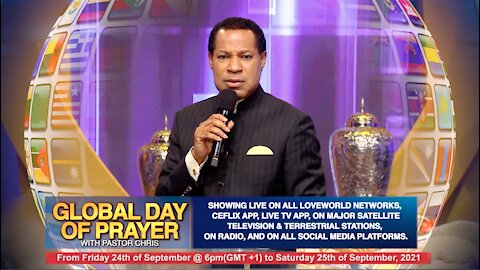 Global Day of Prayer with Pastor Chris | Friday, September 24, 2021