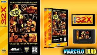 WWF Raw - Sega 32x (Demo 1 Minute)